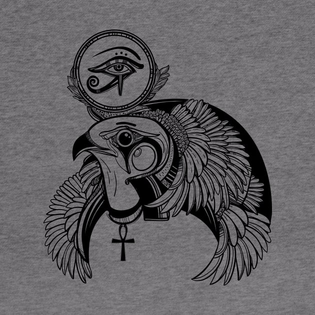 Eagle Ancient Egyptian by DISOBEY